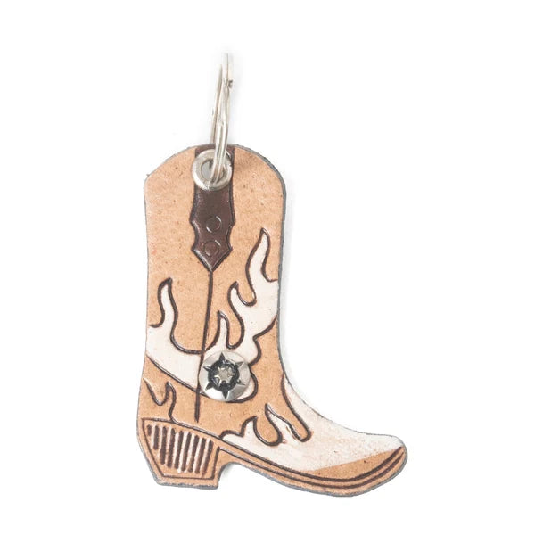 Uniquely You Leather & Hairon Key Fobs