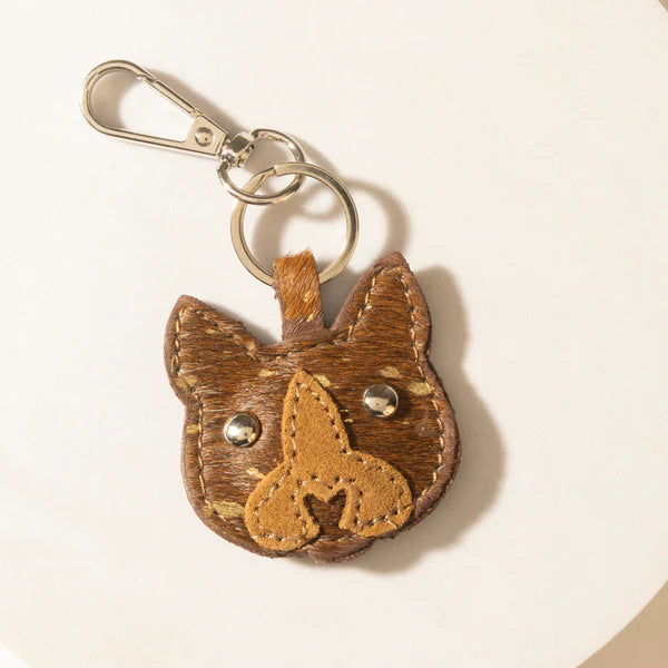 Uniquely You Leather & Hairon Key Fobs