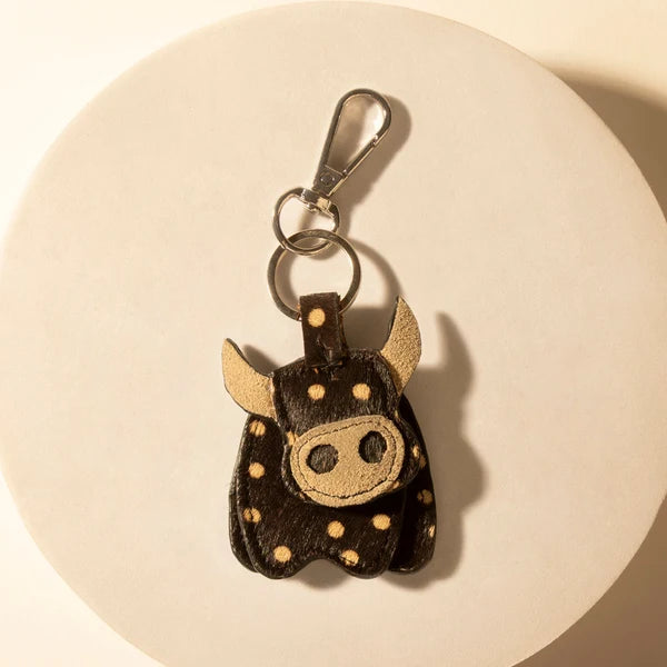 Uniquely You Leather & Hairon Key Fobs