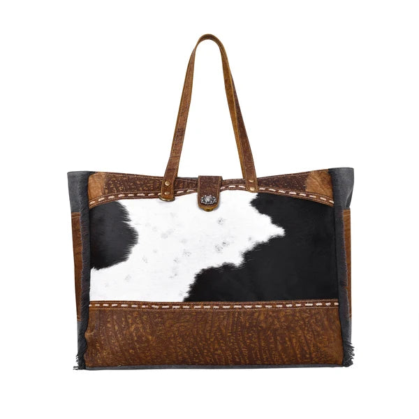 Asher Canvas And Hairon Bag