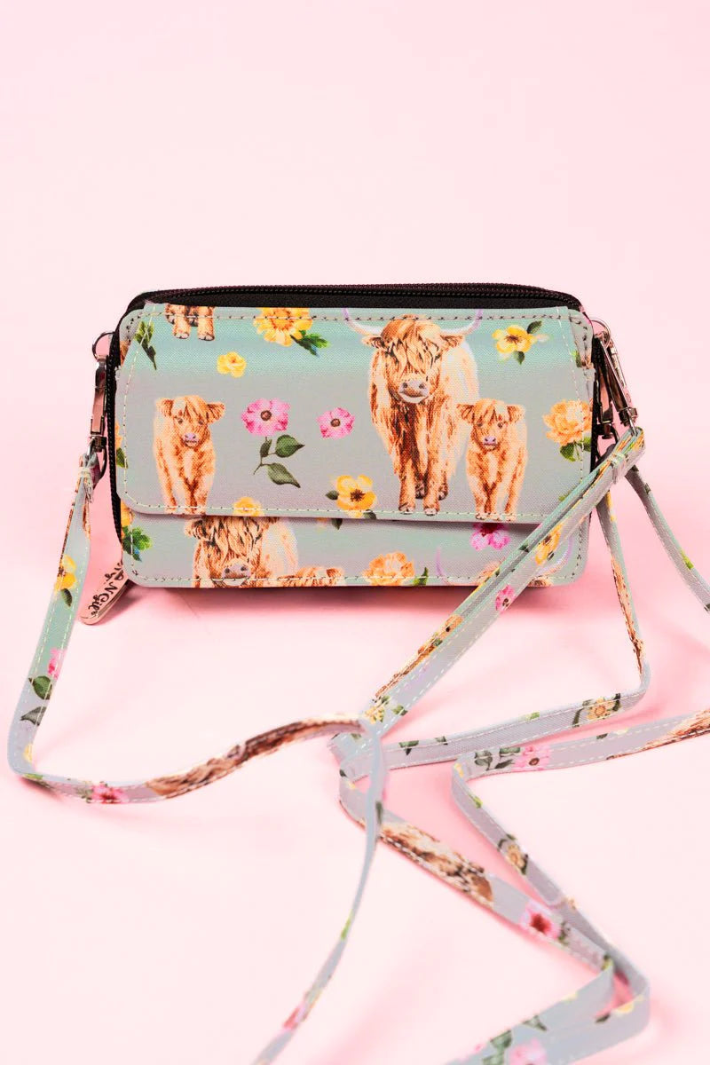 Moovelous Meadow Crossbody Clutch