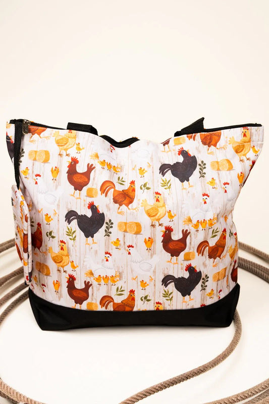Rule the Roost Shoulder Tote Bag