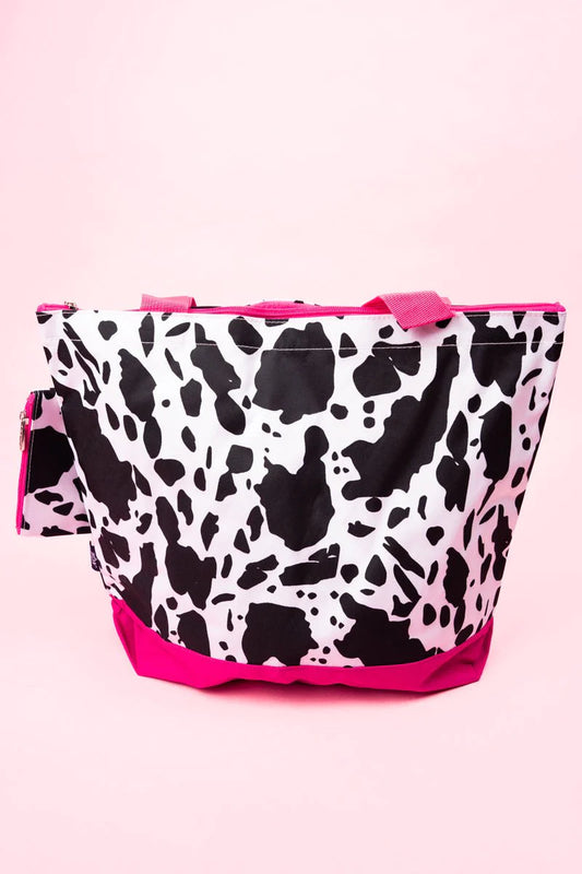 Deja Moo Shoulder Tote Bag