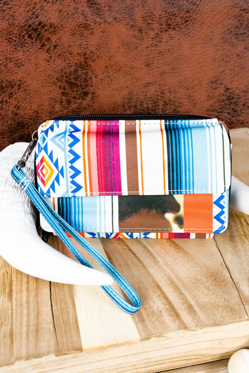 Heartland Ranch Crossbody Organizer Clutch