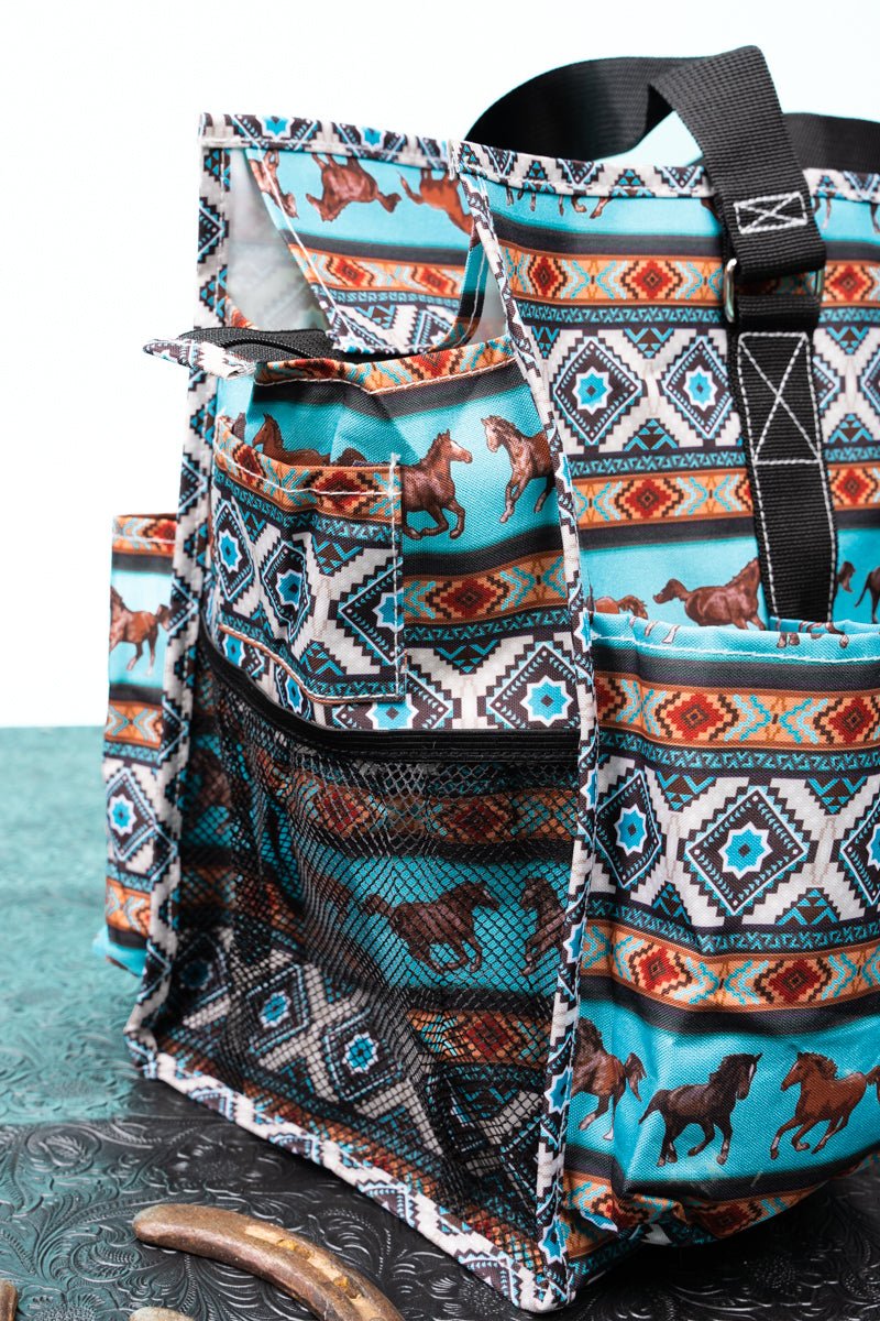 Blue Mountain Bronco Large Organizer Tote