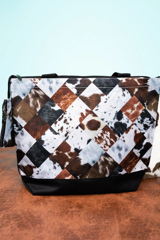Patchwork Patsy Shoulder Tote Bag