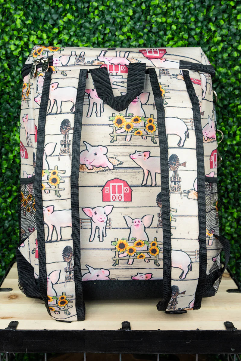 Getting Piggy With It Cooler Backpack
