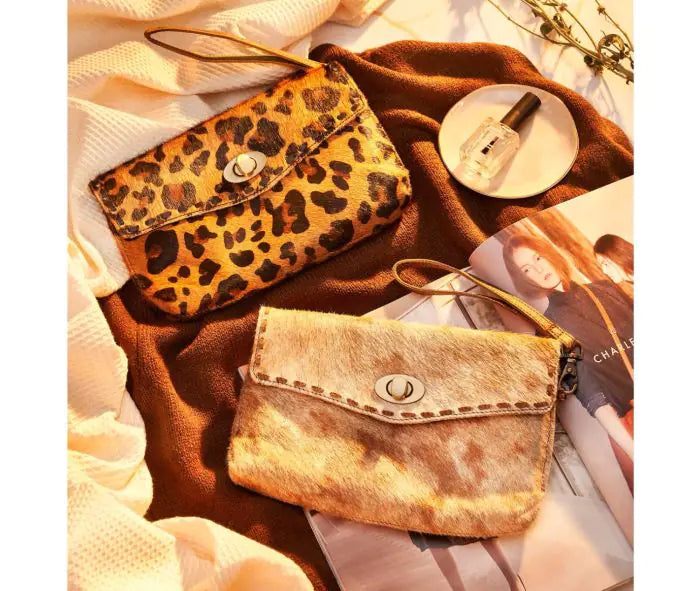 Brown Plumage Wallet