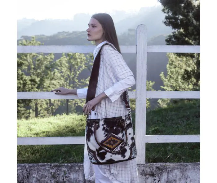 Domerang Canvas & Hairon Bag