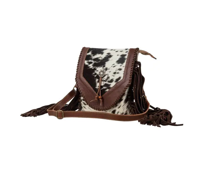 Tierra Mountain Leather & Hairon Bag