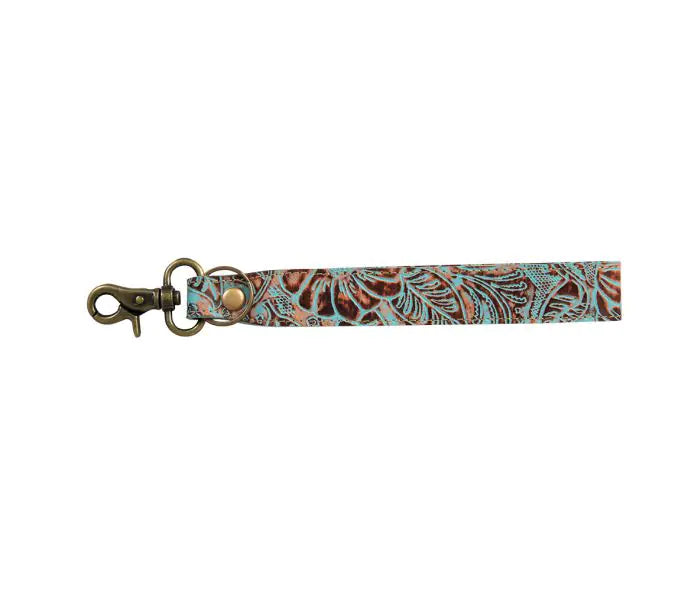 Leather & Hairon Key Fob