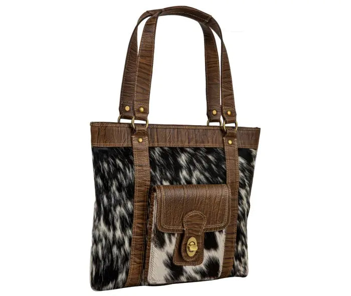 Crawford Canyon Leather & Hairon Bag