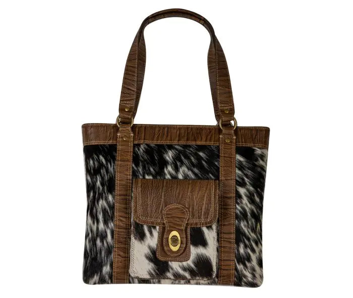 Crawford Canyon Leather & Hairon Bag