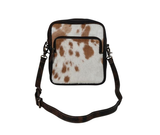 Silver Mine Leather & Hairon Bag
