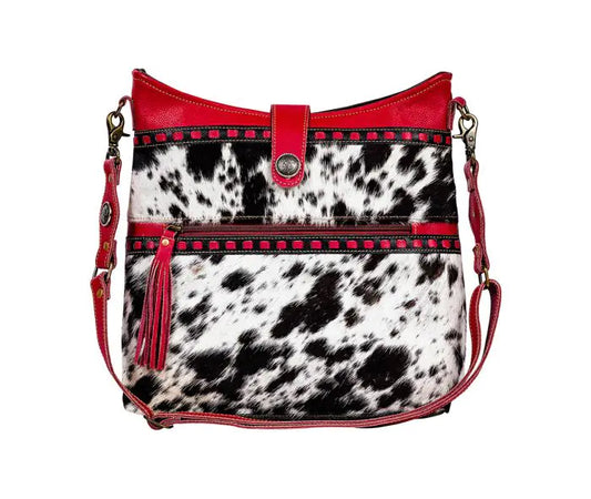 Leatherstone Trail Canvas & Hairon Bag
