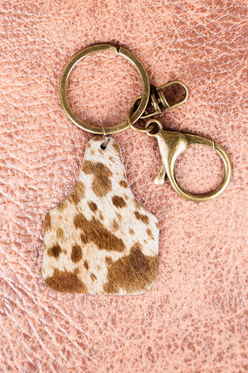 Steer Head & Cattle Tag Keychains