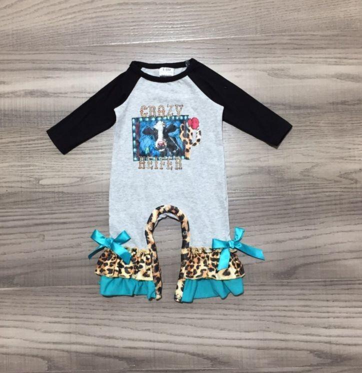 Crazy Heifer Romper