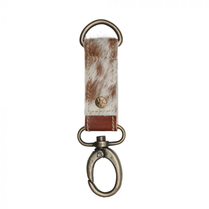 Leather & Hairon Key Fobs