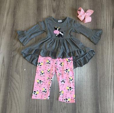 Happy Cow Pant Set
