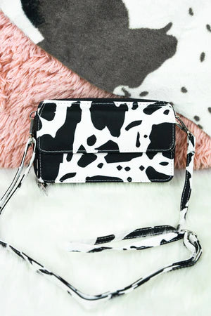 Deja Moo Crossbody Clutch