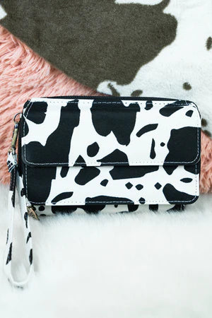 Deja Moo Crossbody Clutch