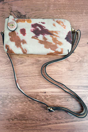 Til the Cows Come Home Crossbody Clutch Wallet