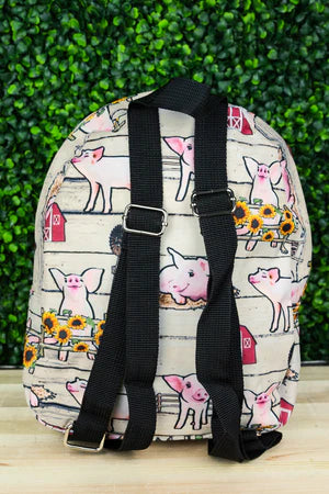Getting Piggy With It Small Backpack