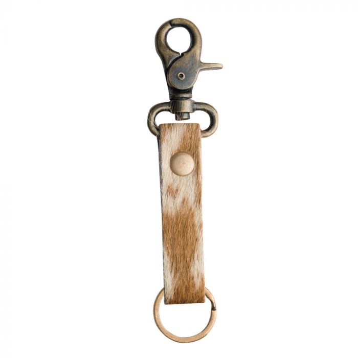 Leather & Hairon Key Fobs