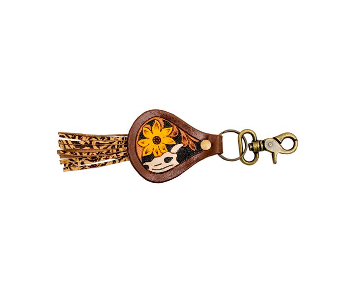 Leather & Hairon Key Fobs