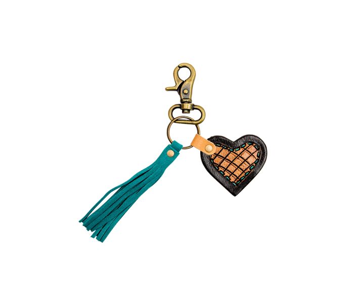 Leather & Hairon Key Fobs