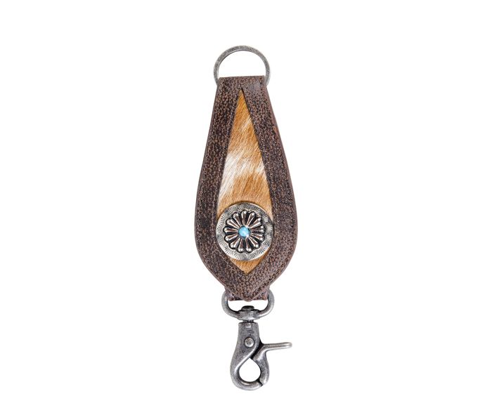 Leather & Hairon Key Fobs
