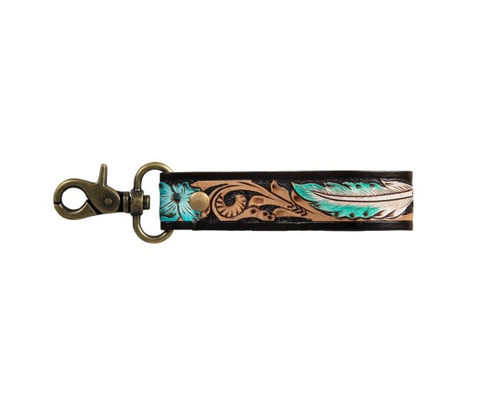 Leather & Hairon Key Fobs