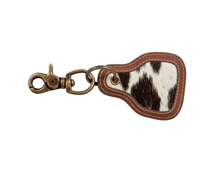 Uniquely You Leather & Hairon Key Fobs