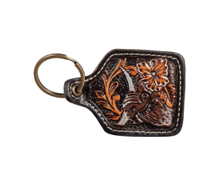 Leather Tag Keychains