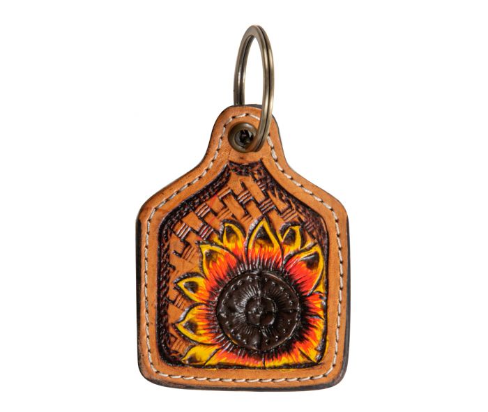Leather Tag Keychains
