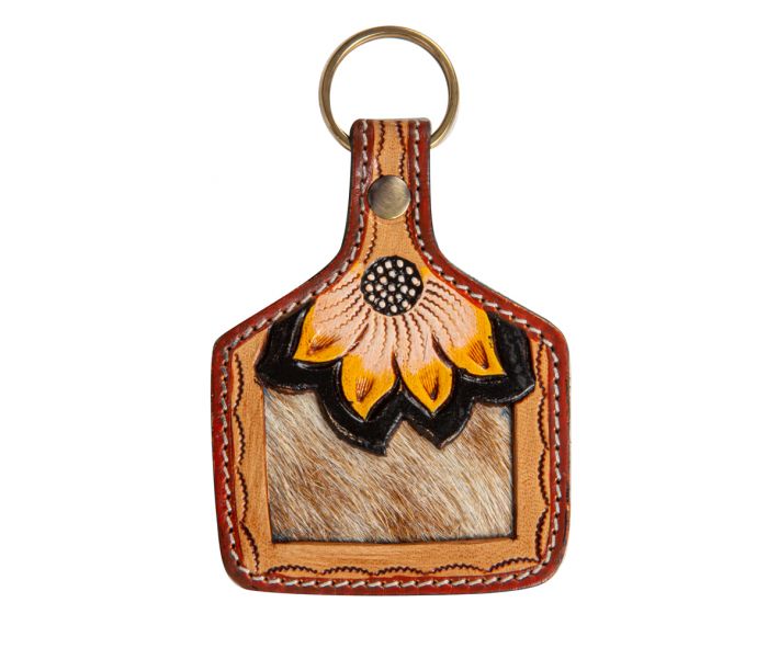 Leather Tag Keychains