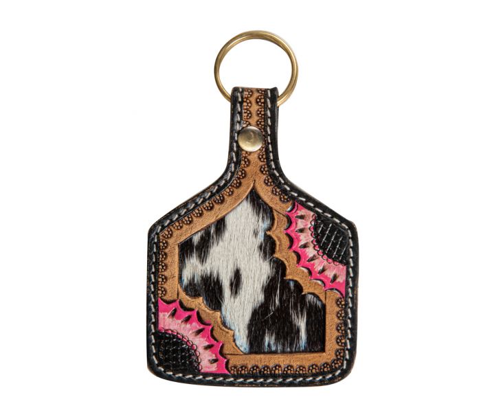Leather Tag Keychains
